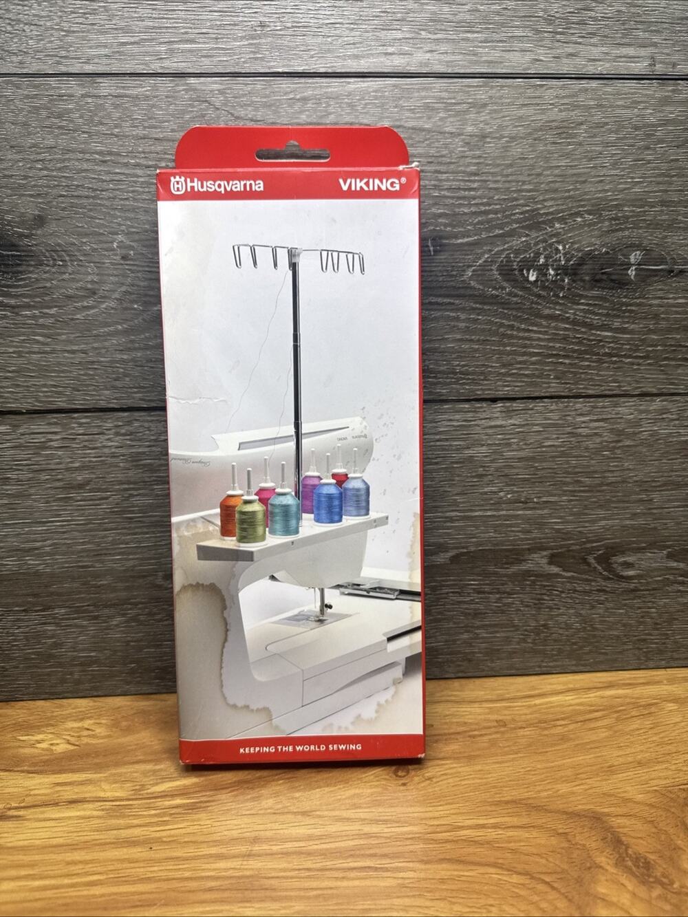Husqvarna Viking 8 Spool Thread Rack For Multi Machine Models~New
